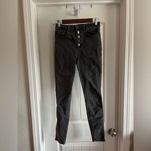 Antonio Melani Button-Fly Skinny Jeans